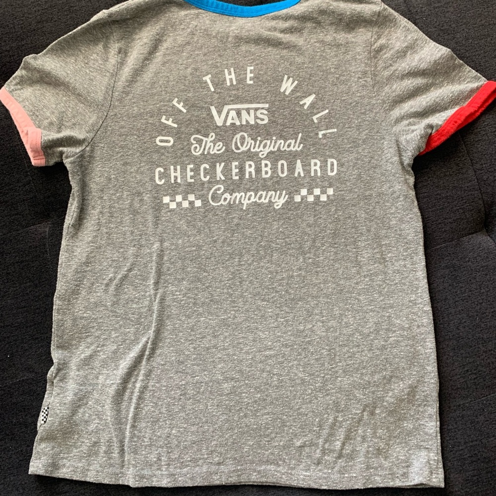 Vans Retro Style T Shirt Girls Large